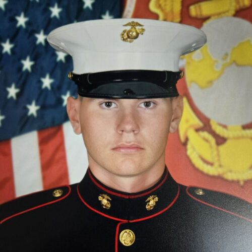 Lukus Geary  graduates Marine Boot Camp